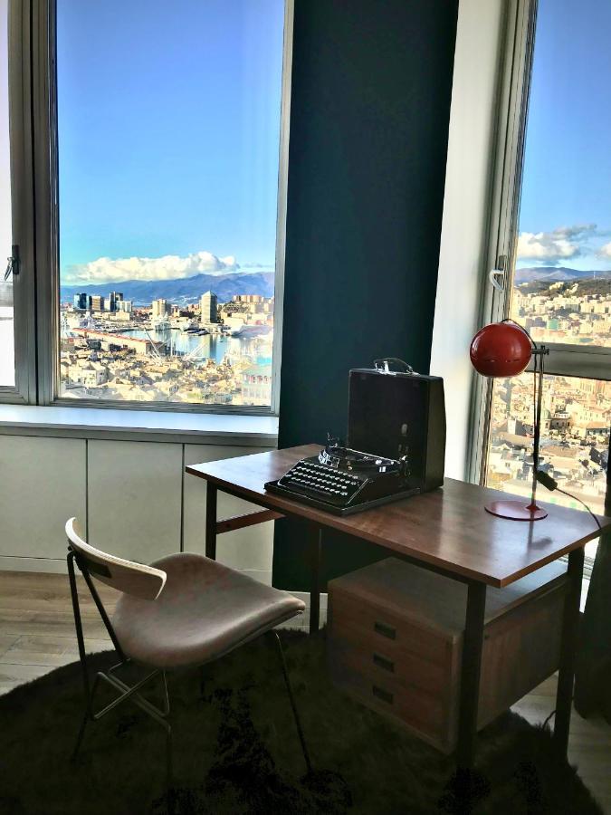 Central Penthouse With Spectacular Sea And City Views Genoa Exterior photo